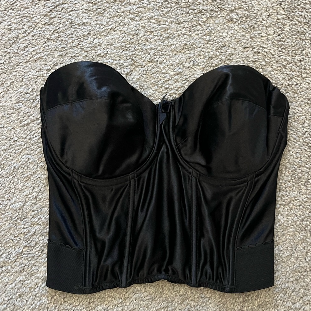 Vintage 90’s Victoria’s Secret Black Corset Top